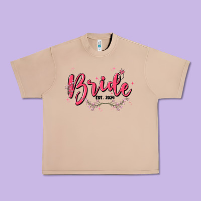 Bride Urban Heavy Tee Designed By Maliassmallbusiness