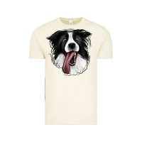Vintage Arctic Border Collie Vintage Tee - Jasminsmagicworld