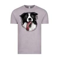 Vintage Zinc Border Collie Vintage Tee - Jasminsmagicworld