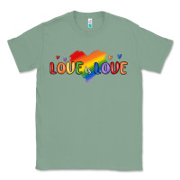 Sage love is love lgbtq Classic Tee - MaliasSmallBusiness