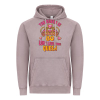 Vintage Zinc the queen is 80 long live the queen Vintage Hoodie - Jasminsmagicworld