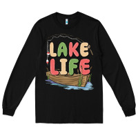 Black lake life Long Sleeve Tee - MaliasSmallBusiness