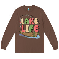 Chestnut lake life Long Sleeve Tee - MaliasSmallBusiness