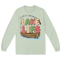 Matcha lake life Long Sleeve Tee - MaliasSmallBusiness