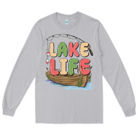 Moon Dust lake life Long Sleeve Tee - MaliasSmallBusiness