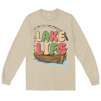 Mushroom lake life Long Sleeve Tee - MaliasSmallBusiness