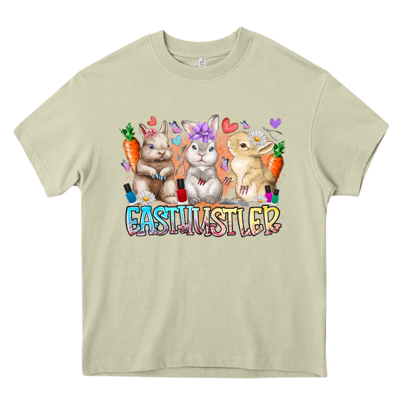 East Nail Hustler Heavy Core Tee by RacoonDesign | Teevron