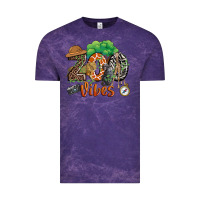 Cloud Purple zoo vibes Vintage Tee - JahusDesignShop