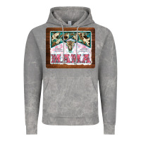 Cloud Rock western bull skull mama mousepad Vintage Hoodie - BarkalooDesign