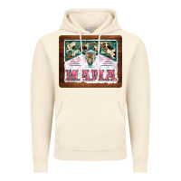 Vintage Artic western bull skull mama mousepad Vintage Hoodie - BarkalooDesign