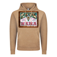 Vintage Coffee western bull skull mama mousepad Vintage Hoodie - BarkalooDesign