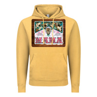 Vintage Mustard western bull skull mama mousepad Vintage Hoodie - BarkalooDesign