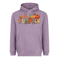 Lavender Hello pumpkin Heavyweight Hoodie - NancyCooperArtShop