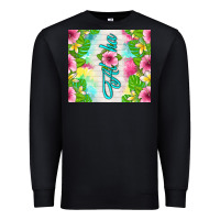 Black aloha summer Premium Sweatshirt - TumblerDesignByShophia