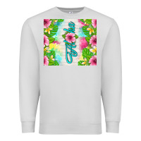 Dove Grey aloha summer Premium Sweatshirt - TumblerDesignByShophia
