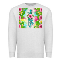 Oatmeal Heather aloha summer Premium Sweatshirt - TumblerDesignByShophia