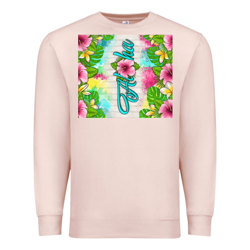 Aloha Summer Premium Sweatshirt by TumblerDesignByShophia | Teevron