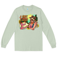 Matcha i just smile and say god bless Long Sleeve Tee - NancyCooperArtShop