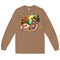 Toasted Coconut i just smile and say god bless Long Sleeve Tee - NancyCooperArtShop