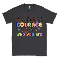 Smoke it takes a lot of courage to be who you are Classic Tee - MaliasSmallBusiness