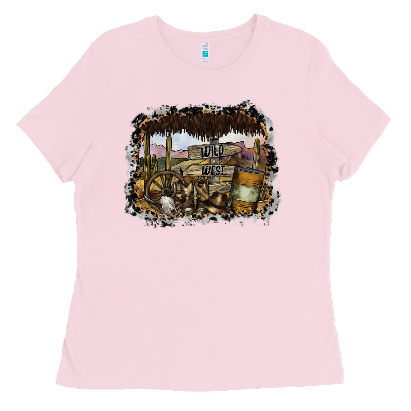 Wild West Ladies Tee by SublimationCraftShop | Teevron