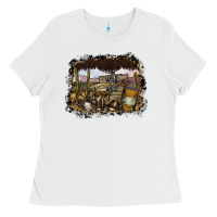 White wild west Ladies Tee - SublimationCraftShop