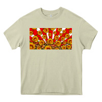 Mossy usa sunflowers leopard license plate Heavy Core Tee - HRA Design Shop