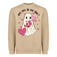 Mushroom will you be my boo Heavyweight Sweatshirt - MaliasSmallBusiness