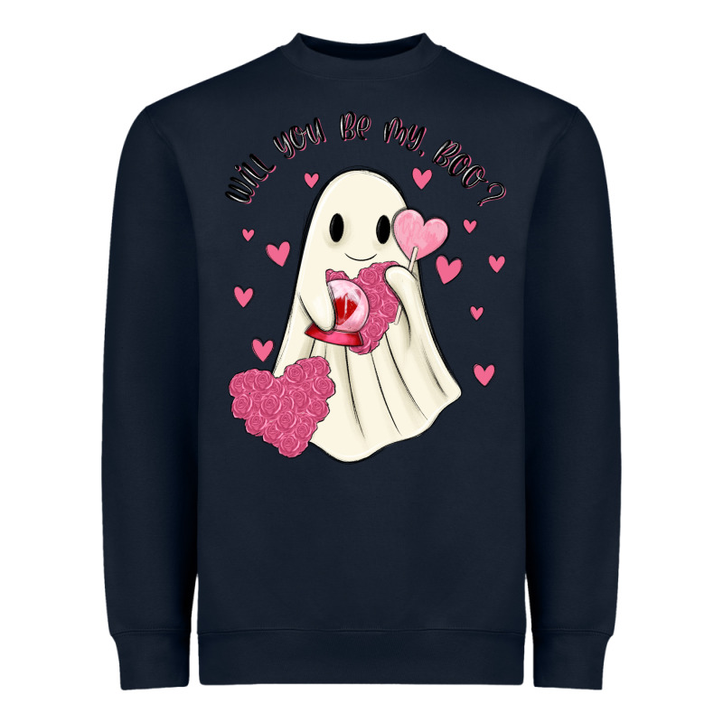 Will You Be My Boo Heavyweight Sweatshirt by MaliasSmallBusiness | Teevron
