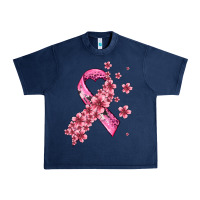 Pink Cancer Ribbon Urban Heavy Tee | Teevron
