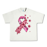 Pistachio pink cancer ribbon Urban Heavy Tee - AdoDesignShop