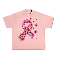 Salmon pink cancer ribbon Urban Heavy Tee - AdoDesignShop