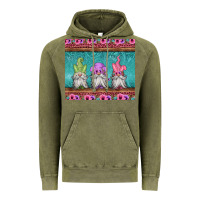 Vintage Olive easter gnomes Vintage Hoodie - Jasminsmagicworld