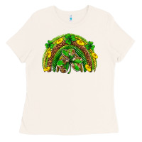 Bone St. Patrick's Day rainbow Ladies Tee - Neo Western