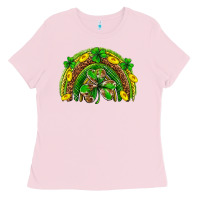 St. Patrick's Day Rainbow Ladies Tee | Teevron