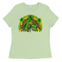 Matcha St. Patrick's Day rainbow Ladies Tee - Neo Western