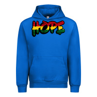 Cobalt Juneteenth hope Urban Hoodie - FaDigitalArtStudio