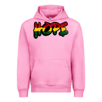 Fuchsia Pink Juneteenth hope Urban Hoodie - FaDigitalArtStudio