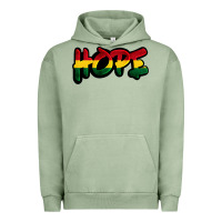 Pigment Oil Green Juneteenth hope Urban Hoodie - FaDigitalArtStudio