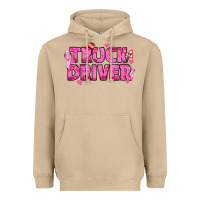 Mushroom Breast Cancer truck driver Heavyweight Hoodie - texasbilliewilder