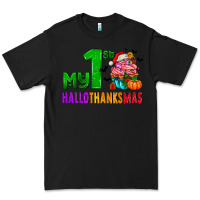 Black my first hallothanksmas Premium Tee - AdoDesignShop