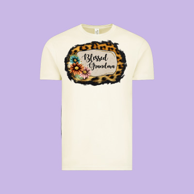 Blessed Grandma Vintage Tee Designed By Jasminsmagicworld