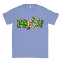 Colony Blue lucky st patrick s day Classic Tee - MaliasSmallBusiness