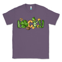 Lavender lucky st patrick s day Classic Tee - MaliasSmallBusiness