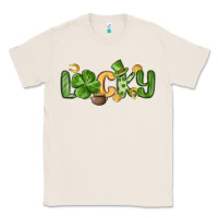 Natural lucky st patrick s day Classic Tee - MaliasSmallBusiness