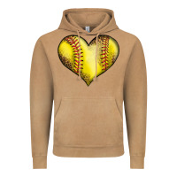 Vintage Camel softball heart Vintage Hoodie - LillyAllenDesigns