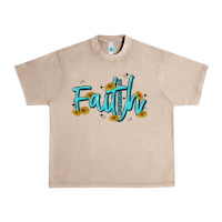 French Oak faith Urban Heavy Tee - MaliasSmallBusiness