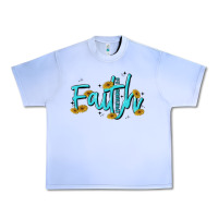 Grape Ice faith Urban Heavy Tee - MaliasSmallBusiness