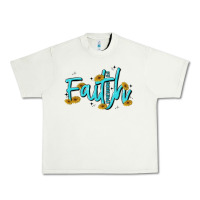 Pistachio faith Urban Heavy Tee - MaliasSmallBusiness
