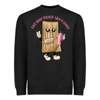 Black out here lookin like a snack Heavyweight Sweatshirt - MaliasSmallBusiness